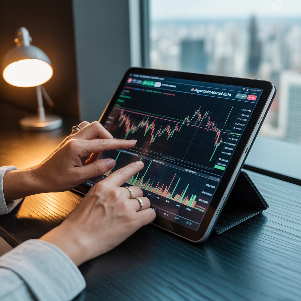 Análisis de gráficos financieros en FinanzaArg