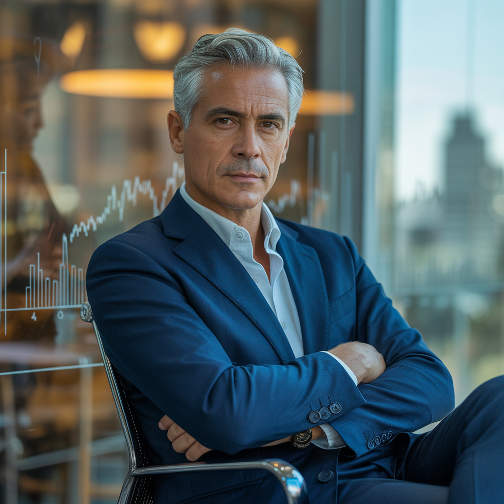 Retrato de Marcos Benítez, Analista Financiero Senior